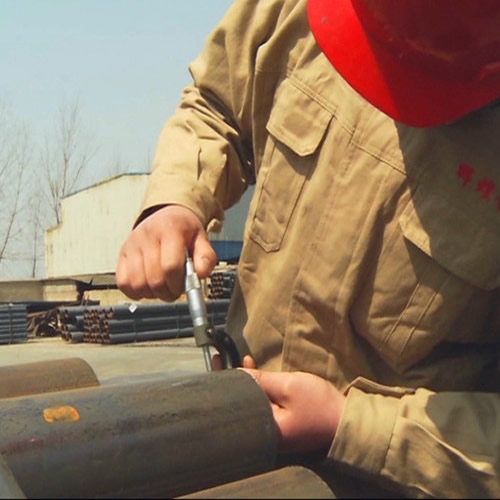 网架钢管进厂厚度检测—网架加工